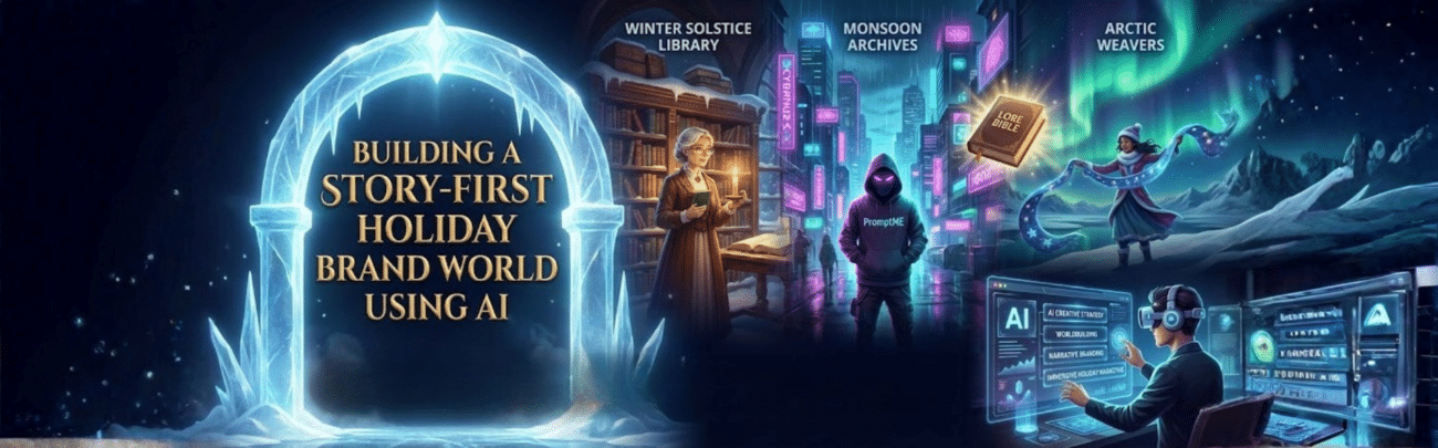Building a Story-First Holiday Brand World Using AI