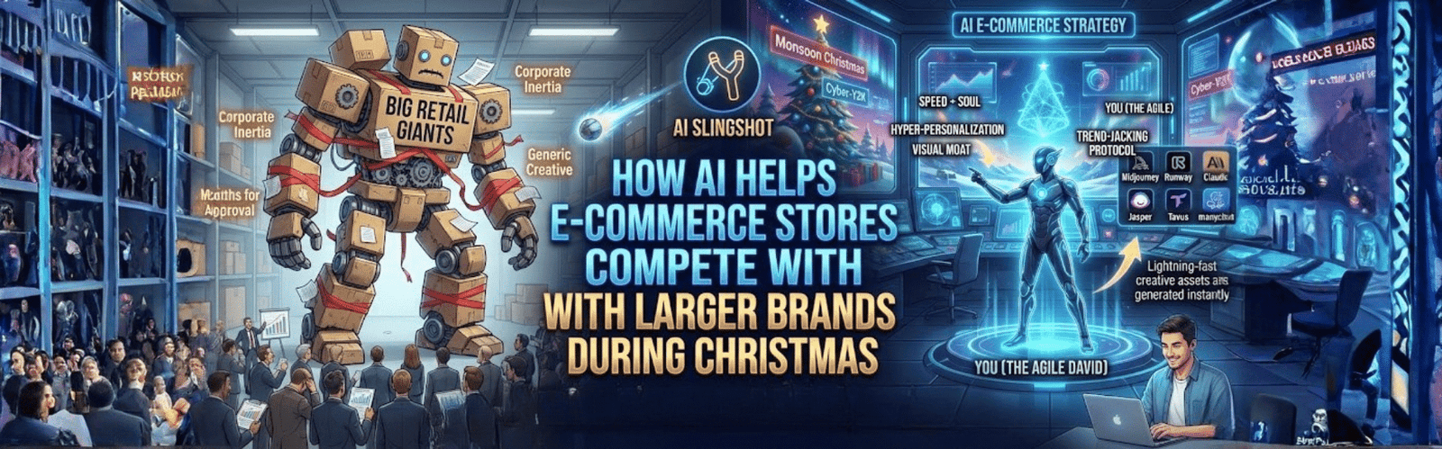 How AI ECommerce Strategy for Stores Compete With Brands