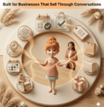 AI personal assistant supporting both service businesses like salons and product businesses with bookings orders and customer conversations during Mother’s Day promotions