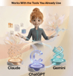 AI personal assistant system working with ChatGPT Claude and Gemini using downloadable files voice print setup and prompt libraries for seamless Mother’s Day marketing execution